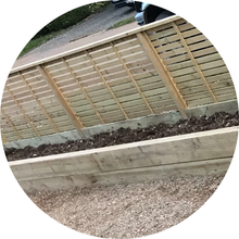 Load image into Gallery viewer, Single Sided Fence Panels - 1800mm