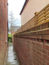 Load image into Gallery viewer, Garden Slatted Fence Panels - 1200mm Width