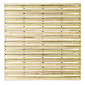 Tempo Slatted Fence Panels - 1800mm Width - Contemporary Garden