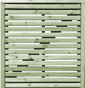 Painted Garden Gate