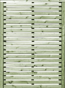 Painted Garden Gate