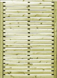 Painted Garden Gate