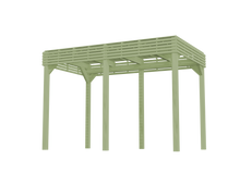 Load image into Gallery viewer, Painted Garden Pergola 2.4m