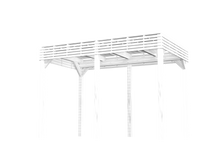 Load image into Gallery viewer, Painted Garden Pergola 3.0m