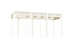 Painted Pergola Kit 4.2m