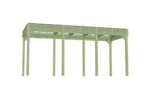 Painted Pergola Kit 4.2m