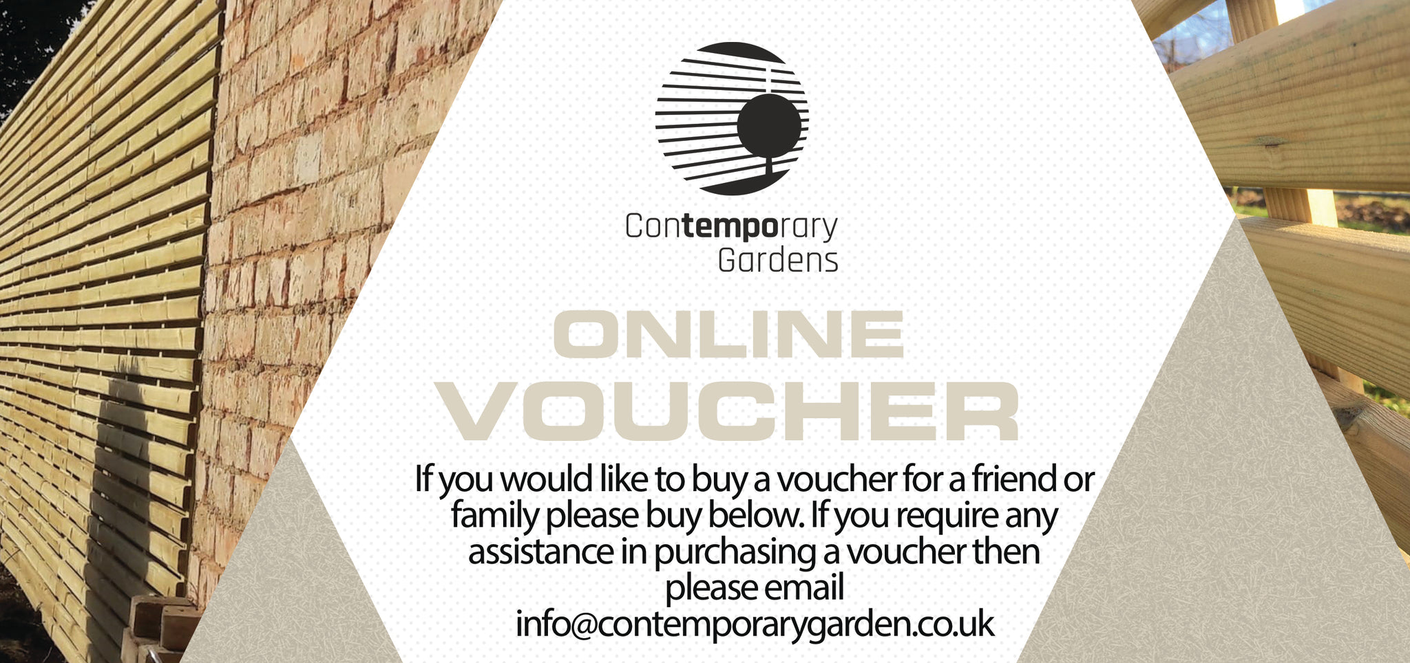 Contemporary Garden Gift Card Contemporary Garden UK