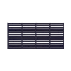 Grey Painted Fencing