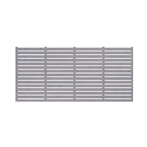 Grey Painted Fencing